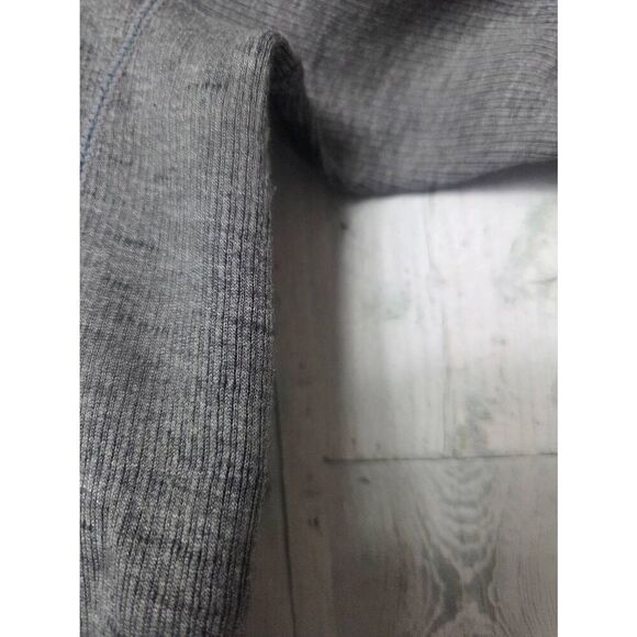 Tommy Bahama Mid Grey Knit Half Zip Contrast Stitching Sz L EST - Picture 6 of 6